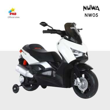 Mainan Anak Motor Aki Nuwa NW05 – PMB Toys Putih