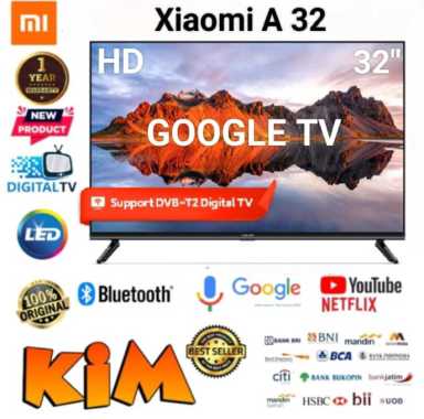 Xiaomi Mi TV A 32 Led Smart 32 inch Google TV Digital - A32 New Series