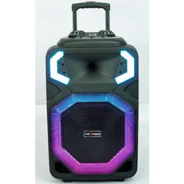 SPEAKER ADVANCE K1512 G SPEAKER 15 INCH 2 MICROPHONE EXTRA BASS BERGARANSI RESMI 1 TAHUN