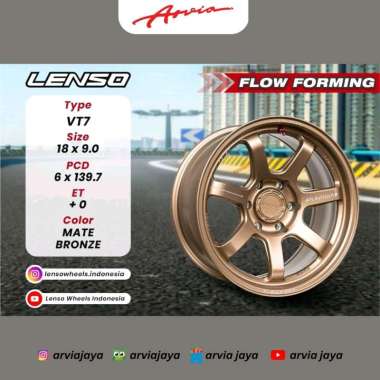 Velg Lenso VT7 9-18 6x139,7 ET0 Colour Mate Bronze