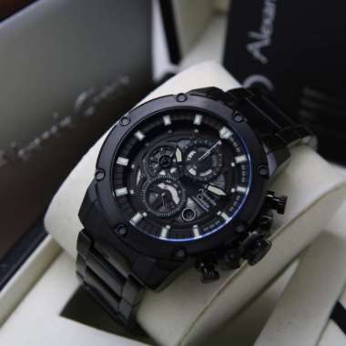 ALEXANDRE CHRISTIE AC 6564 FULL BLACK STAINLESS PRIA. ORIGINAL
