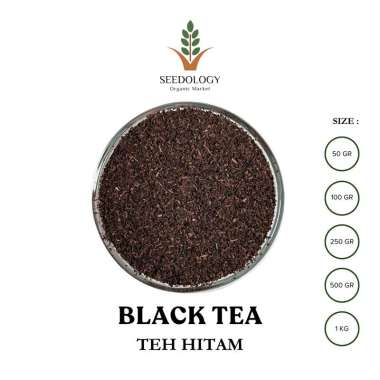 Daun Teh Hitam CTC 500gr - Black Tea Organik