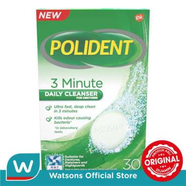 Polident Daily Cleanser 30's
