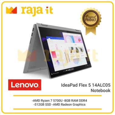 LENOVO Laptop IdeaPad Flex 5 / Ryzen 7 / 8GB / 512GB [82HU00JJID]