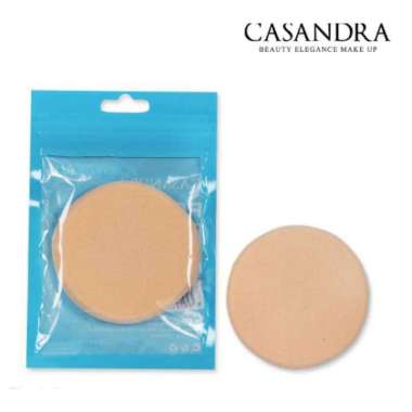CASANDRA POWDER PUFF MATTE /SPONGE BEDAK TEBAL spons bulat