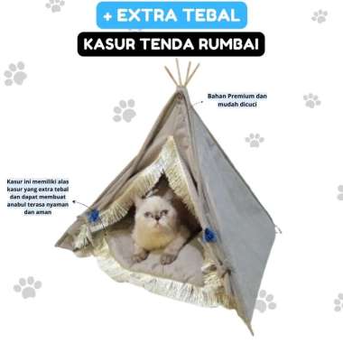 OEM KASUR TENDA RUMBAI Kasur Kucing Anjing Super Empuk