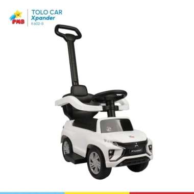 MAINAN MOBIL DORONG ANAK PMB XPANDER K602 K-602 MOBIL AKI TOLOCAR K602B Putih