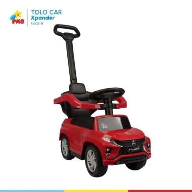 MAINAN MOBIL DORONG ANAK PMB XPANDER K602 K-602 MOBIL AKI TOLOCAR K602B Merah