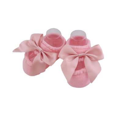 OEM ONE-P615 Kaos Kaki Pendek Bayi Perempuan Motif Renda Bunga Pita / Kaos Kaki Anak Perempuan Lucu