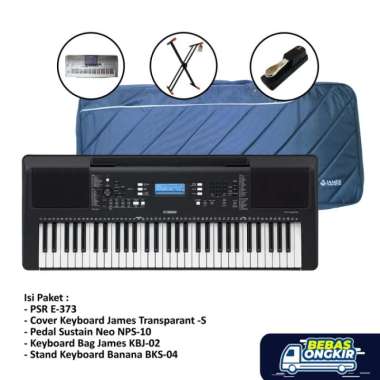 Paket Premium Keyboard Yamaha PSR-E373 / Keyboard Yamaha PSR E 373