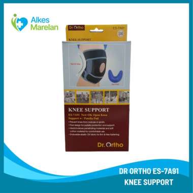 DR ORTHO - Knee Support ES-7A91 / Deker Lutut / Dekker Kaki
