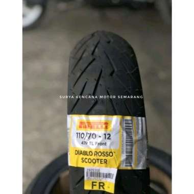 Ban depan Pirelli Diablo Rosso Scooter 110 70 12 Vespa Matic Sprint
