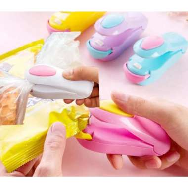 Hand sealer Mini Electrik / alat Press Plastik / Perekat Plastik /penyegel Plastik/ Mini Hand Sealer