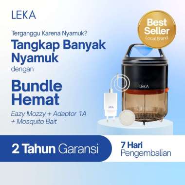 LEKA - MT135 Eazy Mozzie Mosquito Trap - Perangkap Nyamuk Lebih Hemat [FREE Adaptor]