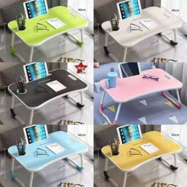 Meja Portable /Meja Laptop Portable Premium/ Meja Belajar Lipat Karakter Meja Laptop Lipat Portable 
