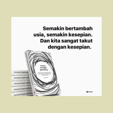 BUKU TENANG DI TENGAH GELOMBANG oleh ADJIE SANTOSOPUTRO Multivariasi Multicolor