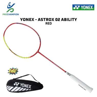 Raket Badminton Yonex Astrox 02 Ability Red