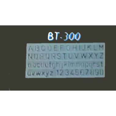 Penggaris Sablon Huruf Angka Mal Butterfly / Pengaris Angka Sablon BT-300