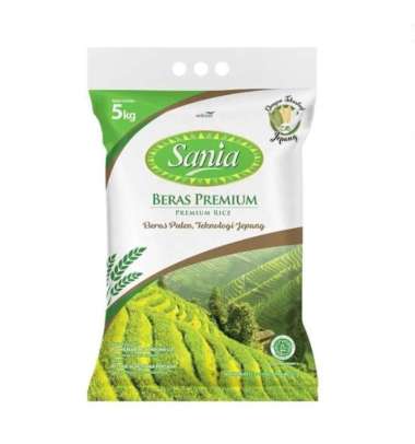 Beras, Beras Sania 2,5kg & Beras Sania 5kg 5 kilo