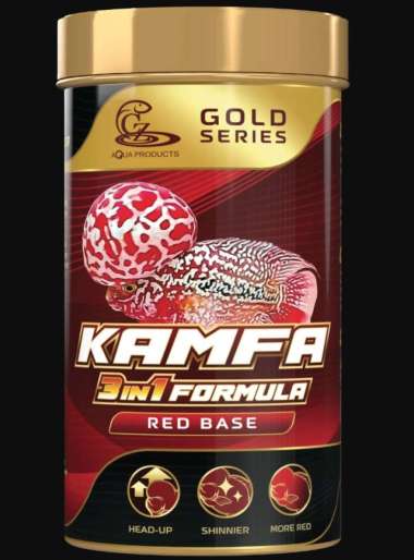 CZ AQUA Flowerhorn Louhan Kamfa Gold Series Red Base 3 in 1 Formula