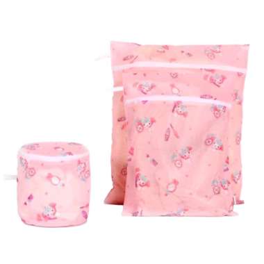 LAUNDRY BAG SANRIO KUROMI MY MELODY CINNAMOROLL CUTE WASHING NET BAG KANTONG JARING CUCIAN IMUT MINI