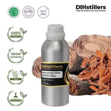 Sandalwood Papua / Cendana Essential Oil Pure 100%, 500ML-1L 1 L SS