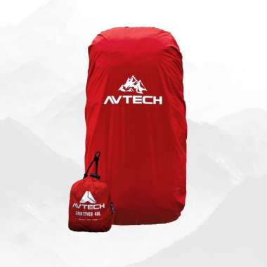 Supervice - Raincover Ready For Rain Carrier 40L - Cover Bag Waterproof - Pelindung Tas 40 Liter Mer