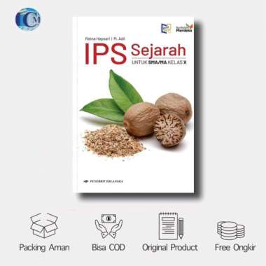 Buku IPS Sejarah Kelas 10 SMA Kurikulum Merdeka - Ratna Hapsari - Erlangga
