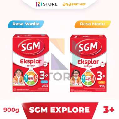 SGM EKSPLOR 3+ MADU VANILA 900 GR SGM 3+ VANILA 900G