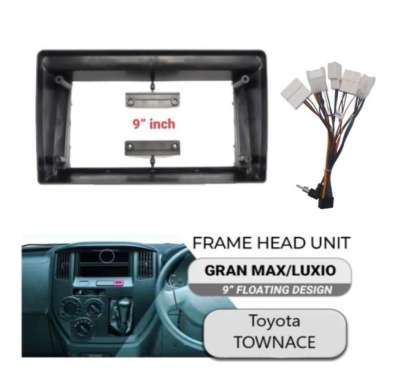 Frame Headunit android 9" Daihatsu Grand max Luxio Townace 2008 - 2020 frame grandmax