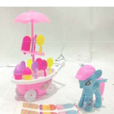 Mainan Anak Ice Cream Dorong - ice Cream Stroller Mini - FI526 / fi529 / fi565 pony fi529