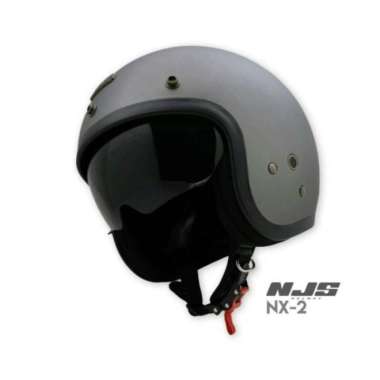 HELM RETRO NJS NX-2 DOUBLE VISOR POLOS