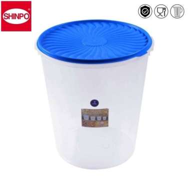 Toples Plastik Besar 30 Liter Shinpo SIP 630 / Toples Kerupuk Sealware