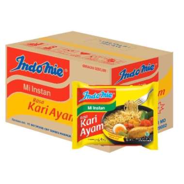 Indomie Rasa Kari Ayam Mie Instan [1 Dus]