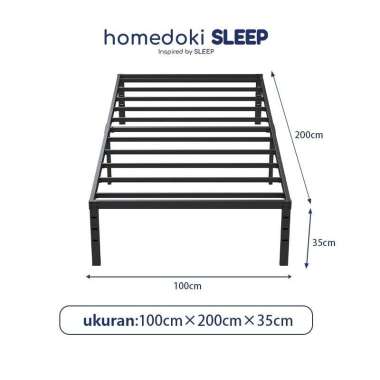 Homedoki Basicbed / Dipan Tempat Tidur / Yelena Ranjang Tidur / Divan Dipan Tempat Tidur / Kai Ranja