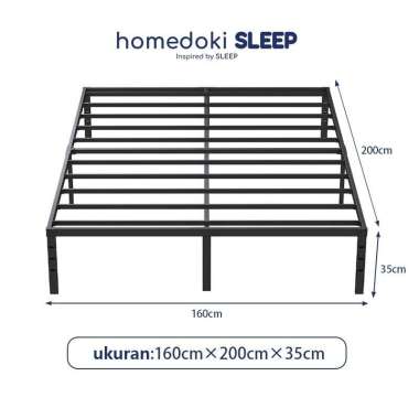 Homedoki Basicbed / Dipan Tempat Tidur / Yelena Ranjang Tidur / Divan Dipan Tempat Tidur / Kai Ranja