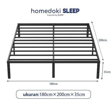 Homedoki Basicbed / Dipan Tempat Tidur / Yelena Ranjang Tidur / Divan Dipan Tempat Tidur / Kai Ranja