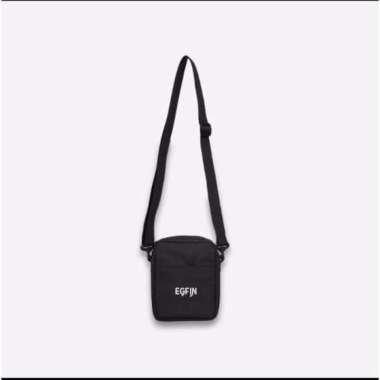 tas selempang pria wanita mini tas hp dompet - army Hitam