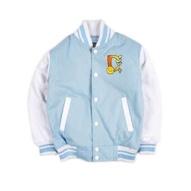 Varsity Canvas Dagadu Bocah Adik Original - Ungu, L M Baby Blue