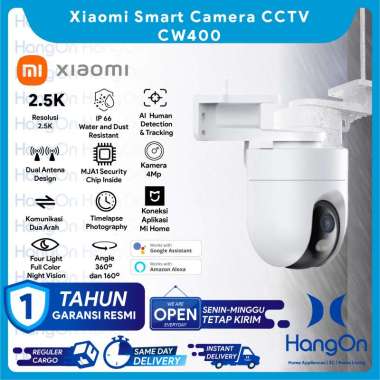 Xiaomi CW400 CCTV Smart Camera Outdoor 2.5K IP66 Waterproof 4MP Two Way Calls CCTV Only