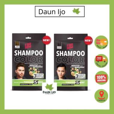 Miranda For Him Hair Color Shampoo 20ml DARK BROWN