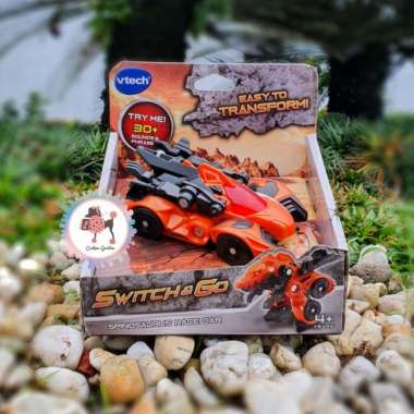 Vtech Switch and Go Spinosaurus Race Car - Orange