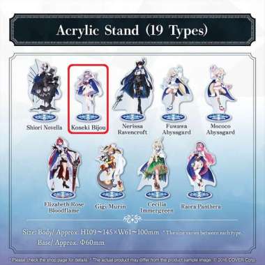 hololive English Koseki Bijou ENigmatic Recollection Acrylic Stand