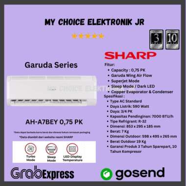 SHARP AC 3⁄4 PK AH-A7BEY / AH-A 7BEY