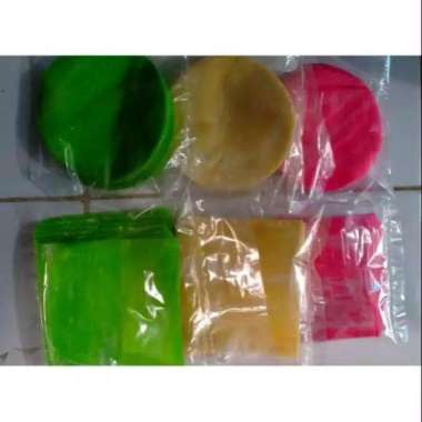 Kulit Dimsum Warna 8 Cm (500 Lembar) Hijau