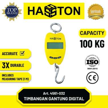 Hasston Timbangan Gantung Digital 100 Kg (4561-032) - Timbangan 100Kg/haston/prohex