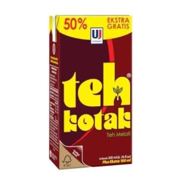 Ultra teh kotak slim 200ml
