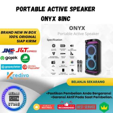 HP Aubern ONYX Profesional Portable Active Speaker [ Portable Speaker Aubern Onyx ]