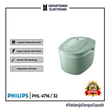 Philips Rice Cooker Digital 1.8L HD 4716/32 Series 3000