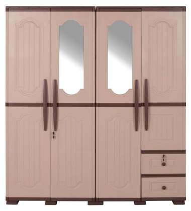 Olymplast Lemari Pakaian Kabinet Plastik OTC WOOD 4P / OLYMPLAST TRANSFORM CABINET WOOD 4 PINTU Lema